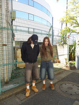 平成标志水钻牛仔短裤