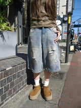 King Logo Damage Buggy Jorts