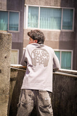 頭部電話泡沫打印T卹