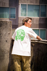 頭部電話泡沫打印T卹