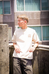 頭部電話泡沫打印T卹