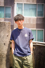 頭部電話泡沫打印T卹