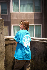 頭部電話泡沫打印T卹