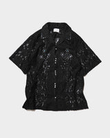 FLOWER BIJOU SHEER H/S 셔츠
