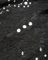 FLOWER BIJOU SHEER H/S 셔츠