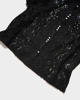 FLOWER BIJOU SHEER H/S 셔츠