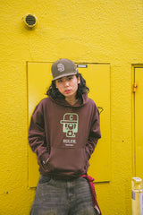 Boxy ruler vivid hoodie