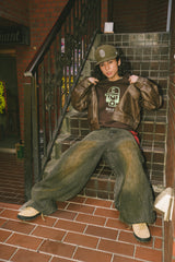 Boxy ruler vivid hoodie