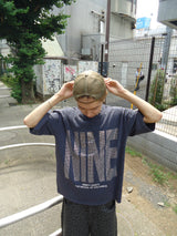 NINE Logo Rhinestone Tee