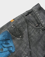 PISTOL HOLSTER COWBOY PRINT DENIM