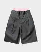 【 Dickies®︎×CAMPHORWOOD 】叠层平角剪裁宽版斜纹短裤