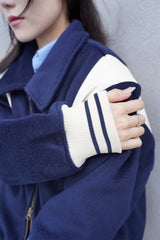 shoulder switch blouson