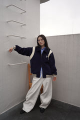 shoulder switch blouson