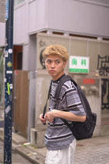 YS mesh pocket back pack