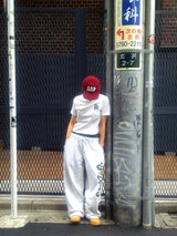 Kira logo docking sweat pants