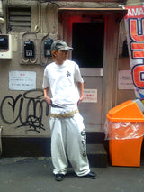 Kira logo docking sweat pants