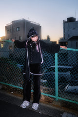 Velvet Layered Skirt Pants