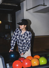 西方漸變止回襯衫