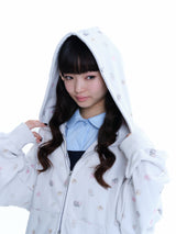 twins Room Zip Hoodie