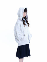 twins Room Zip Hoodie