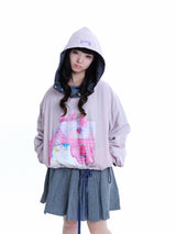 2-Way Reversible Dot Windbreaker
