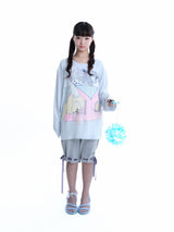 twins room graphic L/S Tee