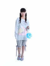 twins room graphic L/S Tee