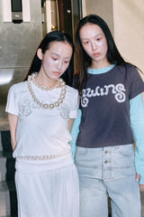 Lace twins logo Tee