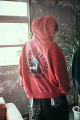 Cross ruler zip hoodie