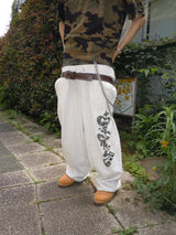 Kira logo docking sweat pants