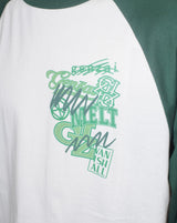 Genzai拼貼Raglan LS T卹