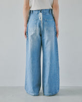 Laceup Wide Baggy Sailor Denim