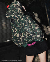 ×HELLO KITTY Eared Zip Hoodie