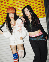 Ninety Girl Rhinestone Pants