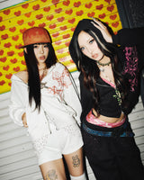 Ninety Girl Rhinestone Pants