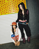 Ninety Girl Rhinestone Pants