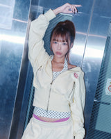 Ninety Girl Shaped Zip Hoodie