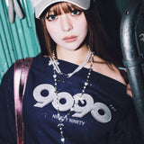 OG Logo 闪光露肩卫衣