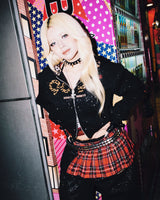 OG Logo Glitter Zip Hoodie