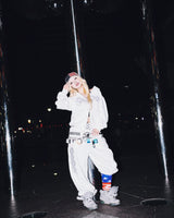 OG Logo Glitter Zip Hoodie