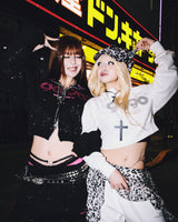 OG Logo Glitter 露肩卫衣