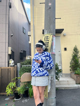 徽標蓬鬆的針織