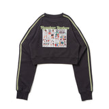 HTH × umbro cropped sweat