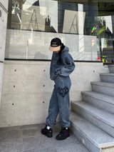 Vintage Like Heart Logo Hoodie