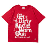 Skull graphic studs TEE