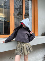 Leopard 2way blouson