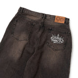 King Logo Vintage Like Denim
