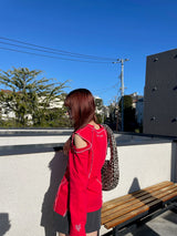 Shoulder point long Tee