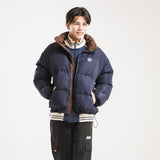 Reversible eco down jacket