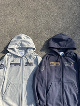 兩點拉鏈連帽衫